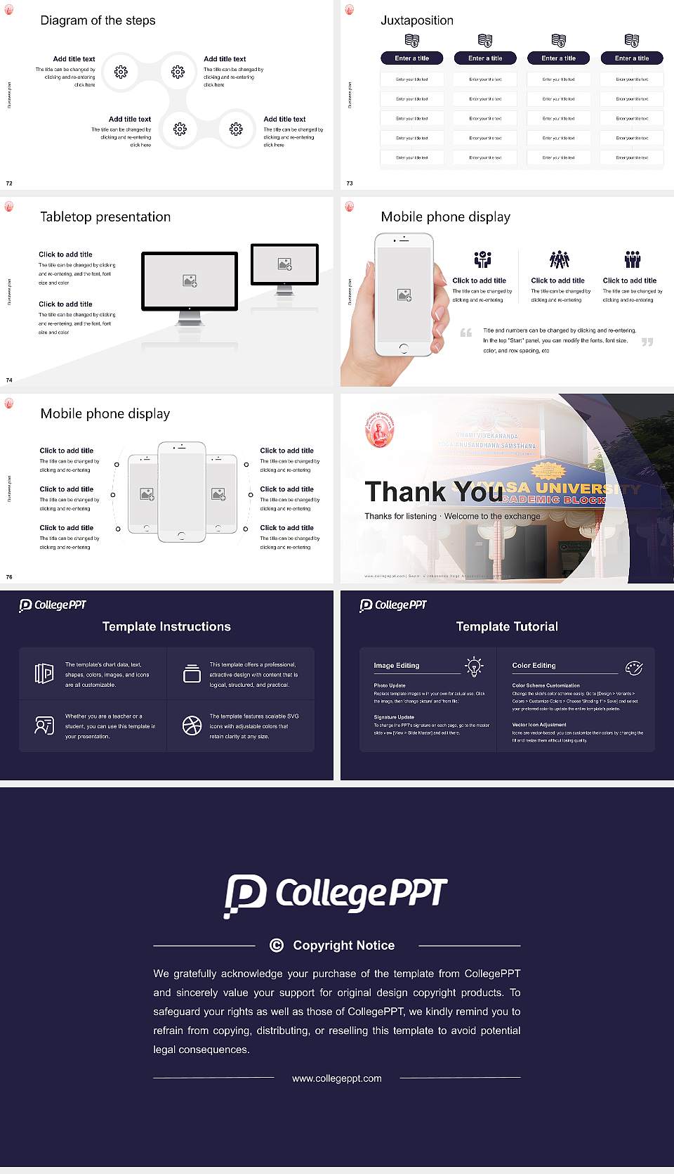 Swami Vivekananda Yoga Anusandhana Sansthana Competition/Entrepreneurship Contest PPT Template16:9 ratio PPT effect preview image9
