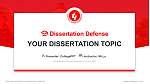 Techno Global University (Meghalaya) Graduation Thesis Defense PPT Template