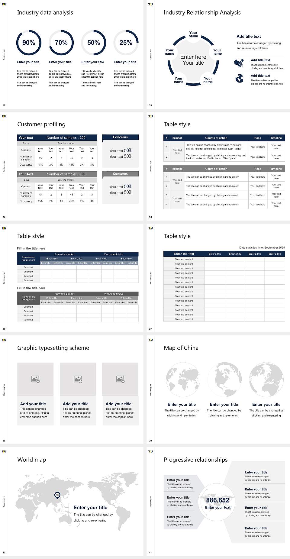 The University of Trans-Disciplinary Health Sciences and Technology Competition/Entrepreneurship Contest PPT Template4:3 ratio PPT effect preview image5