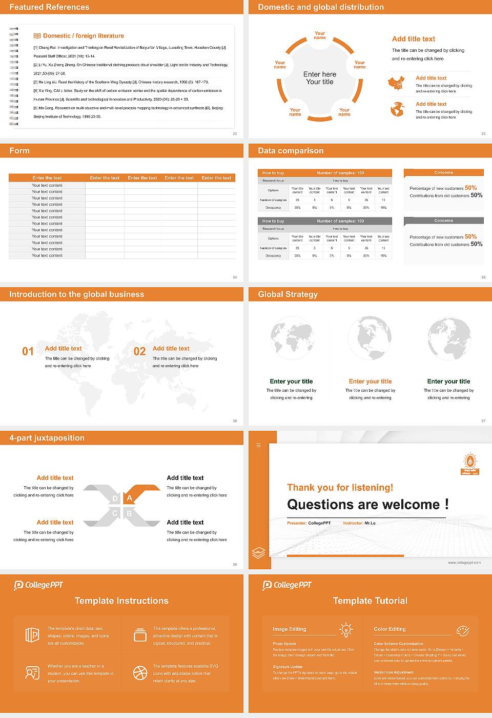 The Sanskrit College and University Thesis Proposal/Graduation Defense PPT Template16:9 ratio PPT effect preview image4