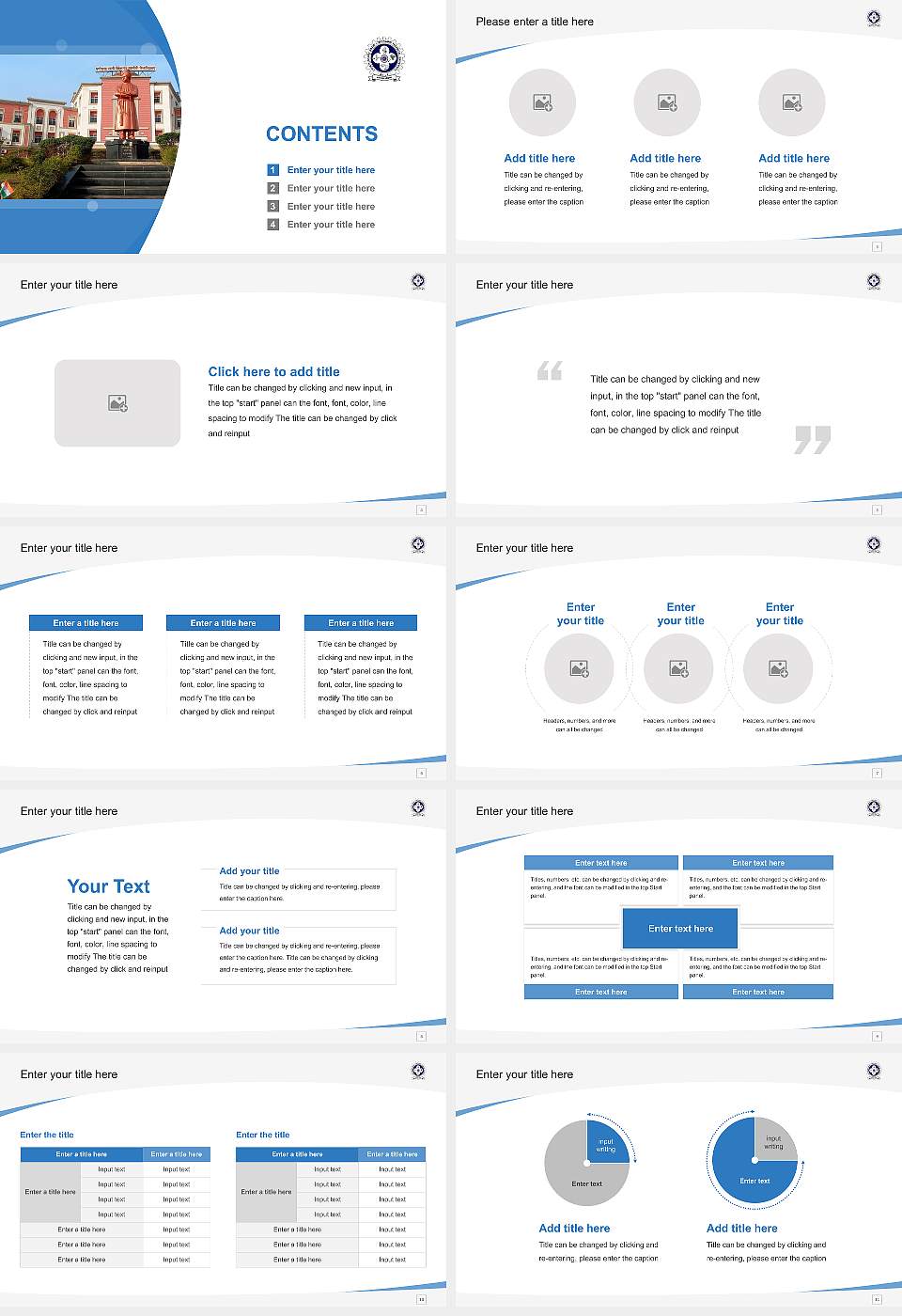 Chhattisgarh Swami Vivekanand Technical University Course/Courseware Creation PPT Template16:9 ratio PPT effect preview image2