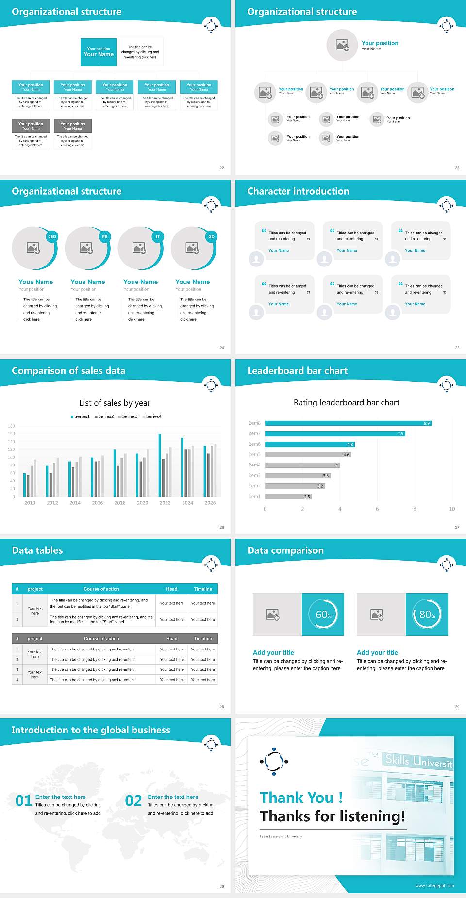 Team Lease Skills University Academic Presentation/Research Findings Report PPT Template4:3 ratio PPT effect preview image4