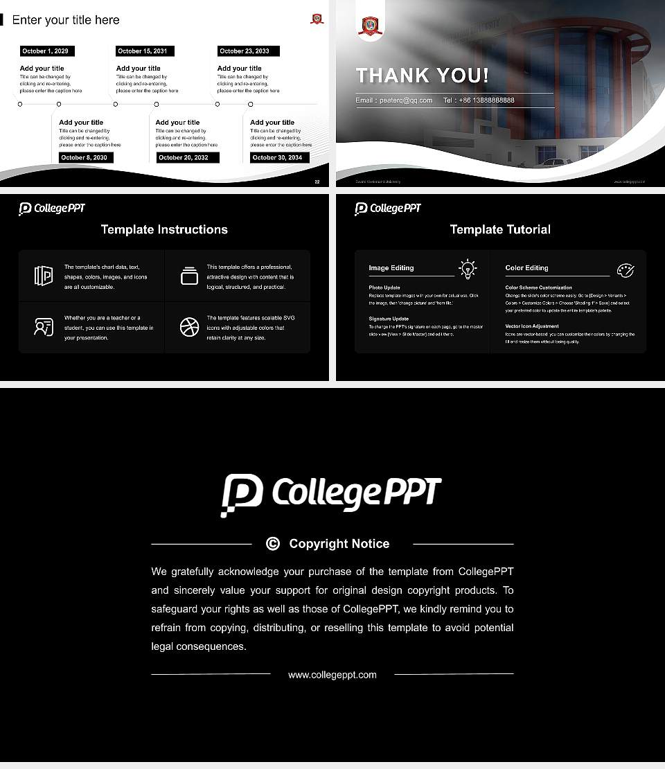 Swami Vivekanand University Lecture Sharing and Networking Event PPT Template16:9 ratio PPT effect preview image4
