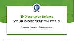 Tamil Nadu Teachers Education University Graduation Thesis Defense PPT Template