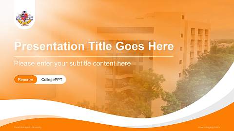 Swaminarayan University Lecture Sharing and Networking Event PPT Template