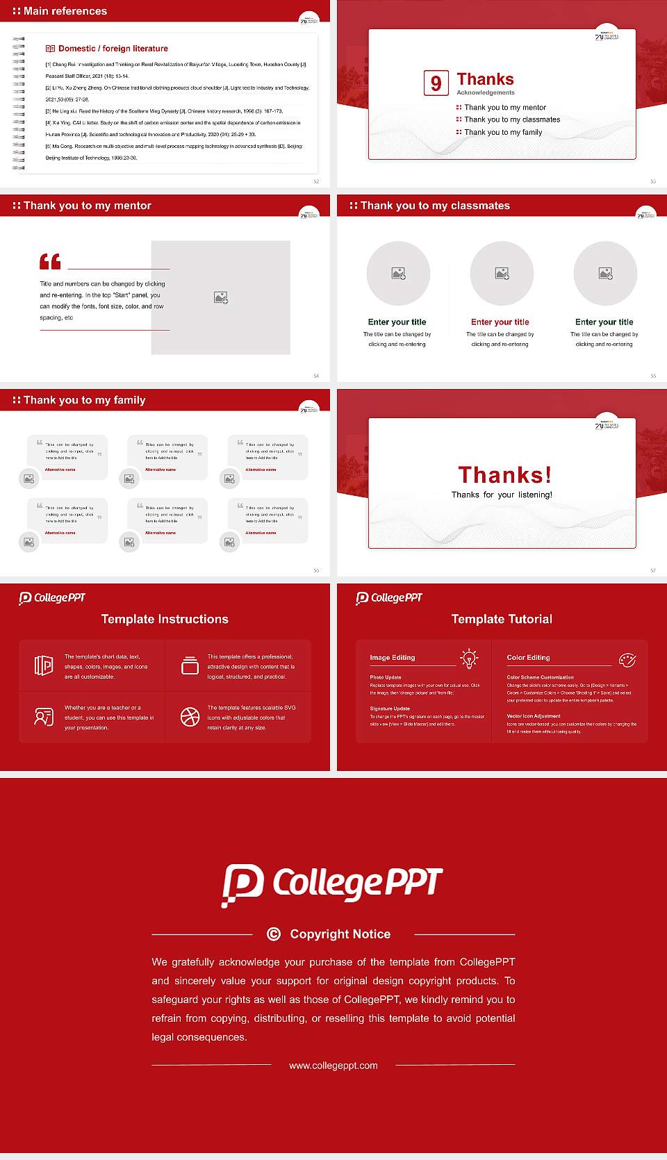 The Neotia University Graduation Thesis Defense PPT Template16:9 ratio PPT effect preview image7