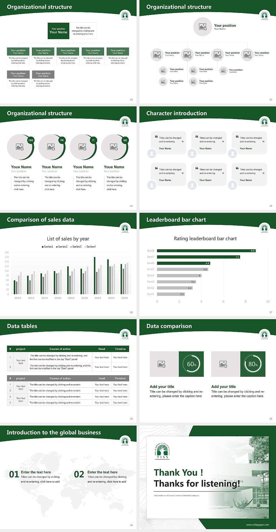 Tata Institute of Social Sciences(Mumbai Campus) Academic Presentation/Research Findings Report PPT Template4:3 ratio PPT effect preview image4
