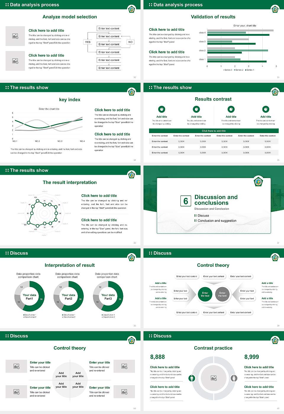 Guru Jambheshwar University of Science and Technology Graduation Thesis Defense PPT Template16:9 ratio PPT effect preview image5