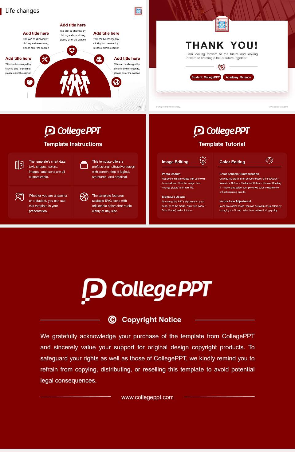Central Sanskrit University National Scholarship Defense PPT Template4:3 ratio PPT effect preview image4