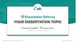 Tata Institute of Fundamental Research Disputation Powerpoint Vorlage
