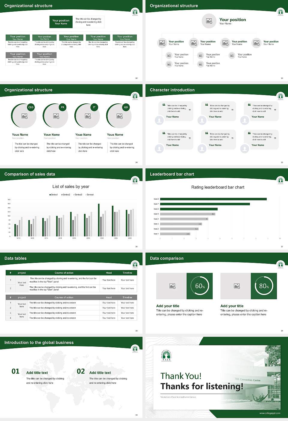 Tata Institute of Social Sciences(Mumbai Campus) Academic Presentation/Research Findings Report PPT Template16:9 ratio PPT effect preview image4