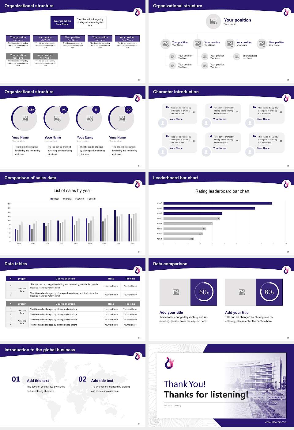 UKA Tarsadia University Academic Presentation/Research Findings Report PPT Template16:9 ratio PPT effect preview image4