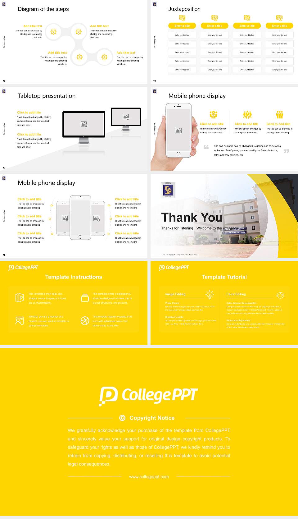 Srinivas University Competition/Entrepreneurship Contest PPT Template16:9 ratio PPT effect preview image9