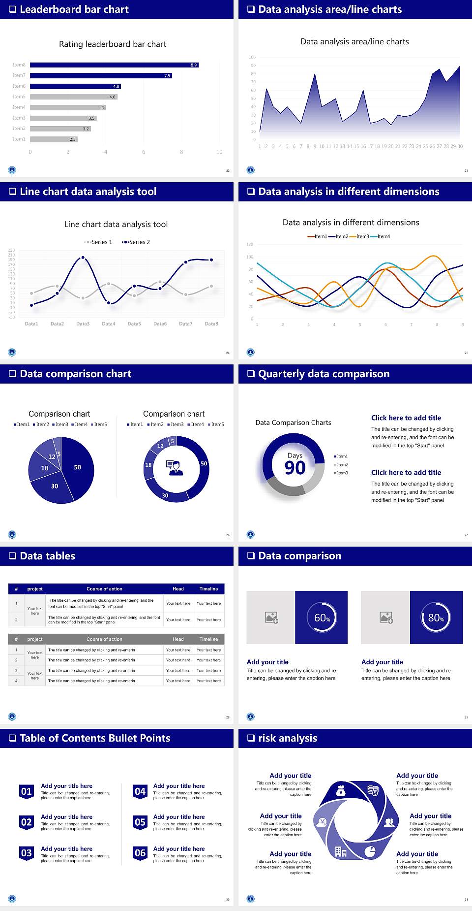Tezpur University General PPT Template4:3 ratio PPT effect preview image4