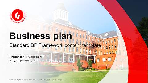 Techno Global University (Meghalaya) Competition/Entrepreneurship Contest PPT Template