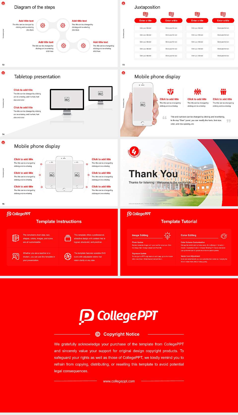 Techno Global University (Meghalaya) Competition/Entrepreneurship Contest PPT Template16:9 ratio PPT effect preview image9