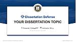 Thiruvalluvar University Graduation Thesis Defense PPT Template