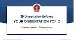 I. K. Gujral Punjab Technical University Disputation Powerpoint Vorlage