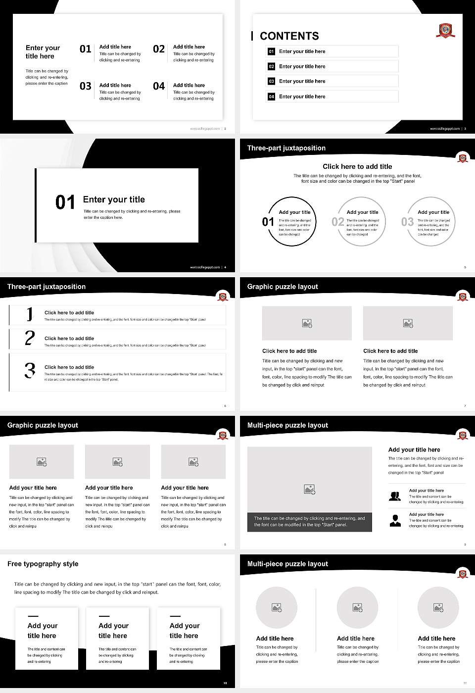 Swami Vivekanand University Academic Presentation/Research Findings Report PPT Template16:9 ratio PPT effect preview image2