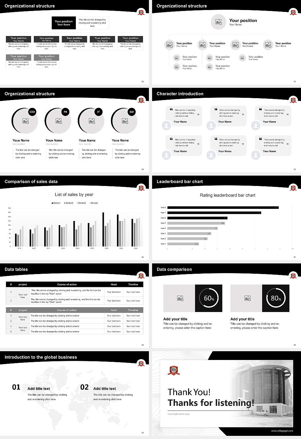 Swami Vivekanand University Academic Presentation/Research Findings Report PPT Template16:9 ratio PPT effect preview image4