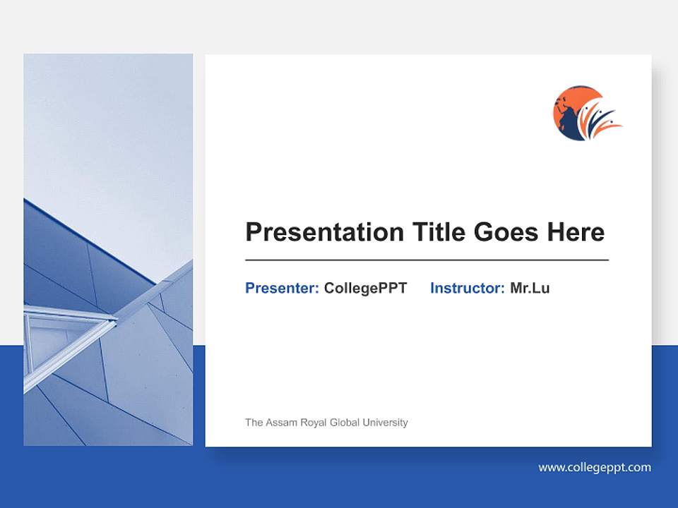 The Assam Royal Global University General PPT Template4:3 ratio PPT effect preview image6