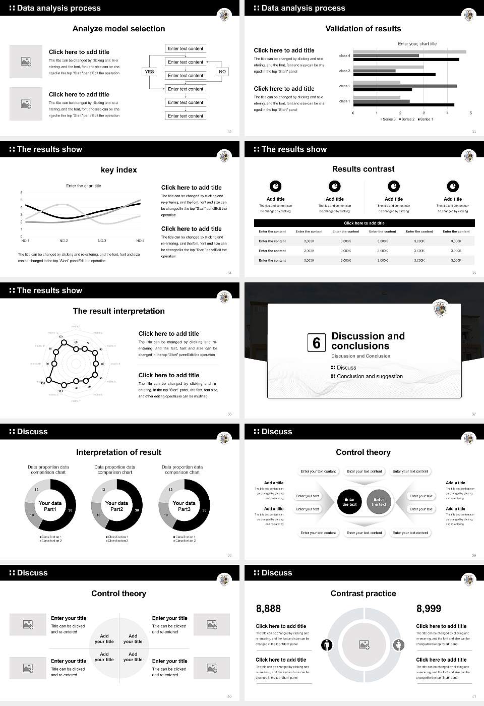 Telangana University Graduation Thesis Defense PPT Template16:9 ratio PPT effect preview image5