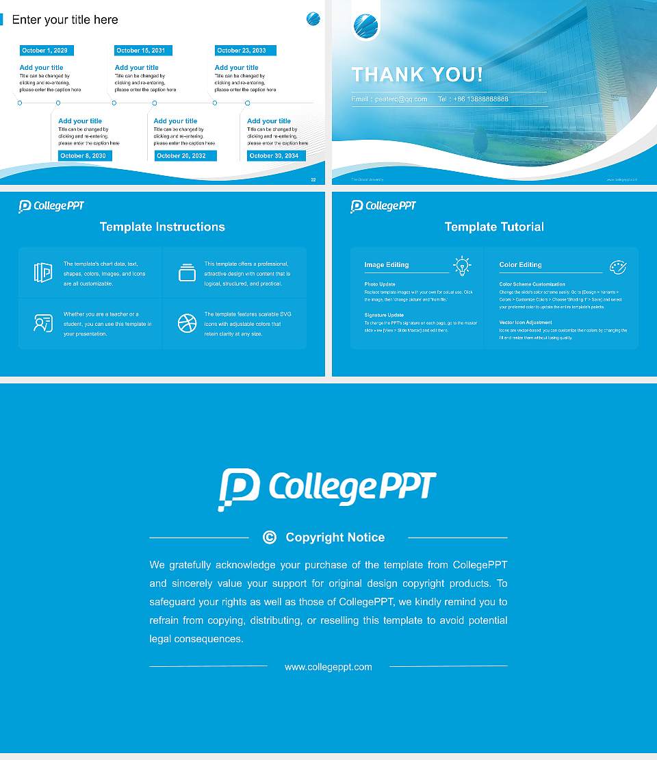 The Glocal University Lecture Sharing and Networking Event PPT Template16:9 ratio PPT effect preview image4