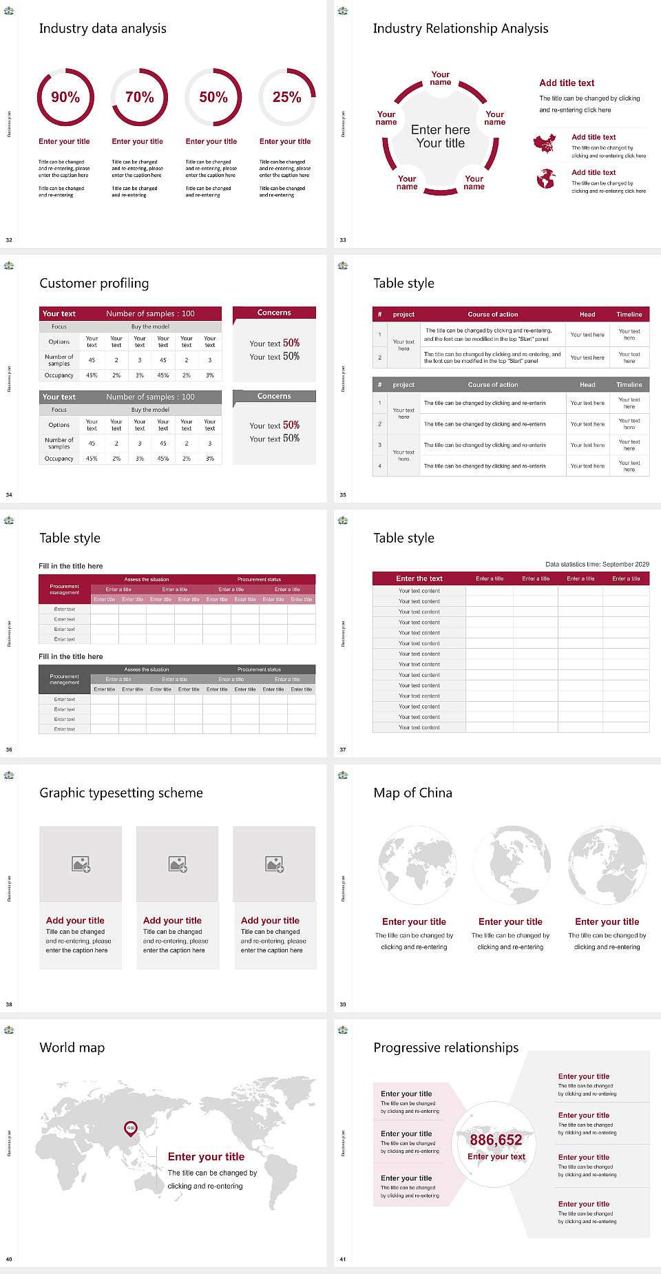 Tamil University Competition/Entrepreneurship Contest PPT Template4:3 ratio PPT effect preview image5