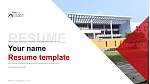The Neotia University Resume PPT Template