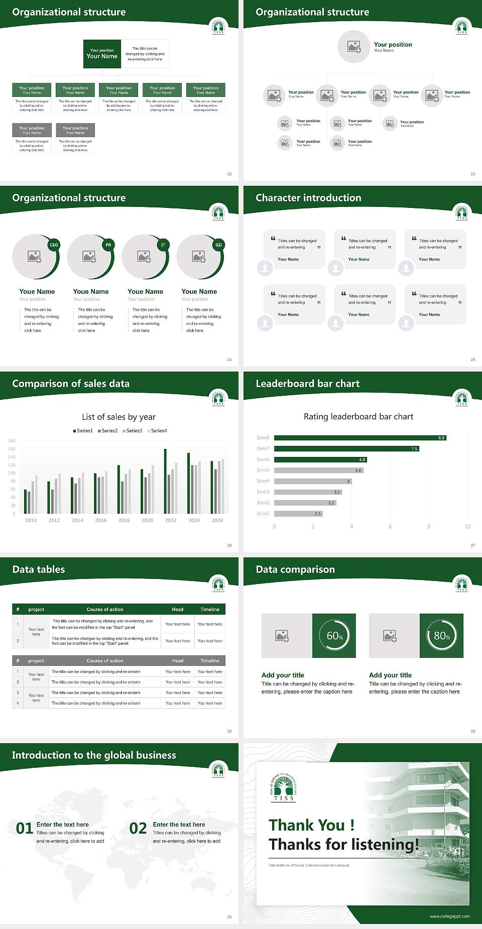Tata Institute of Social Sciences(Guwahati Campus) Academic Presentation/Research Findings Report PPT Template4:3 ratio PPT effect preview image4