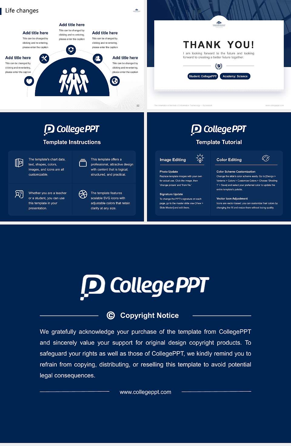 The International Institute of Information Technology – Hyderabad National Scholarship Defense PPT Template4:3 ratio PPT effect preview image4