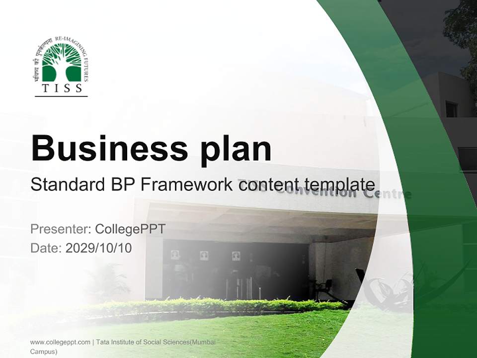 Tata Institute of Social Sciences(Mumbai Campus) Competition/Entrepreneurship Contest PPT Template4:3 ratio PPT effect preview image9