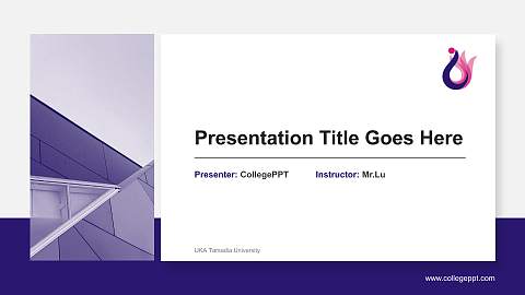 UKA Tarsadia University General PPT Template