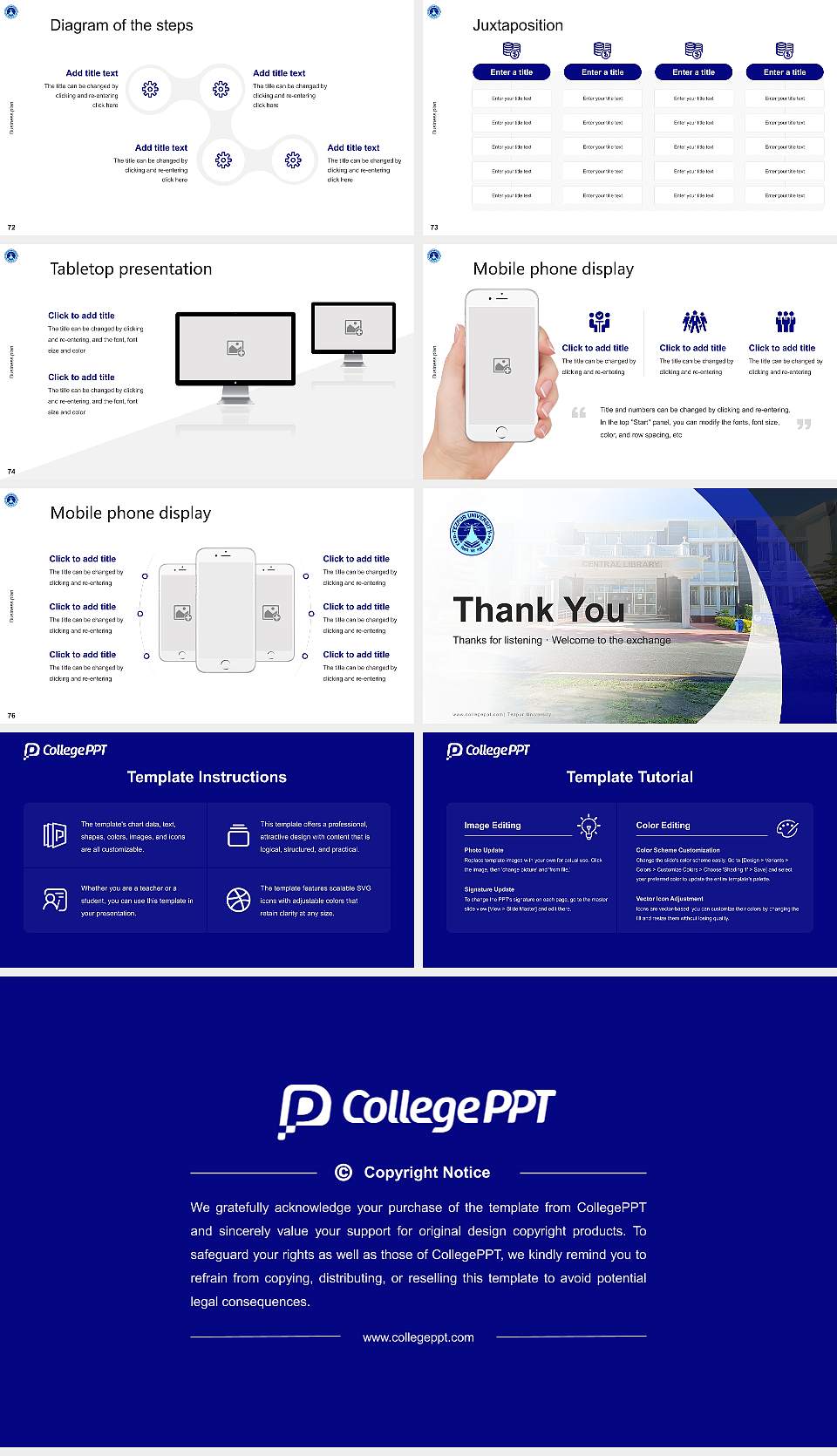 Tezpur University Competition/Entrepreneurship Contest PPT Template16:9 ratio PPT effect preview image9