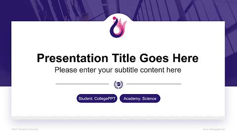UKA Tarsadia University National Scholarship Defense PPT Template