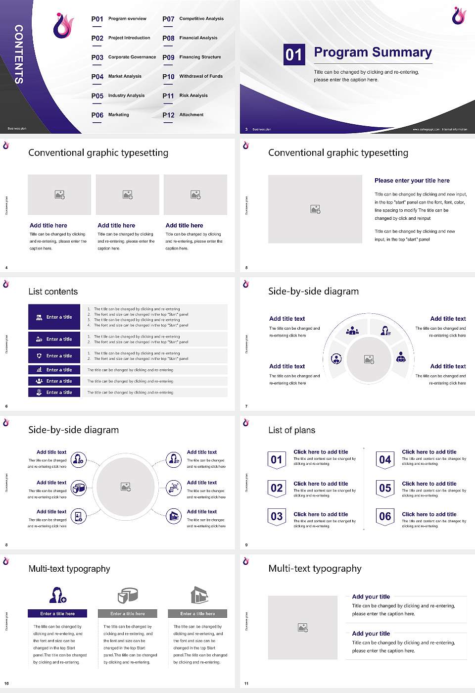 UKA Tarsadia University Competition/Entrepreneurship Contest PPT Template16:9 ratio PPT effect preview image2