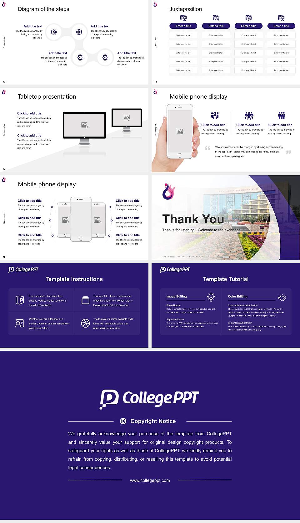 UKA Tarsadia University Competition/Entrepreneurship Contest PPT Template16:9 ratio PPT effect preview image9