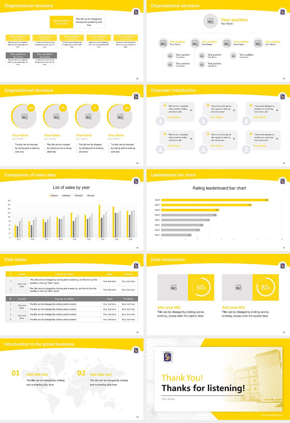 Srinivas University Academic Presentation/Research Findings Report PPT Template16:9 ratio PPT effect preview image4