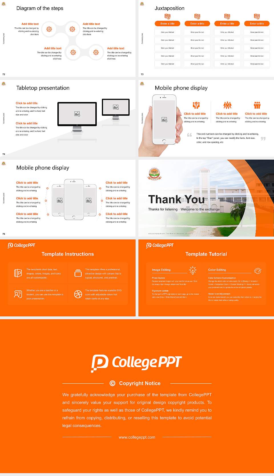 Teerthanker Mahaveer University Competition/Entrepreneurship Contest PPT Template16:9 ratio PPT effect preview image9