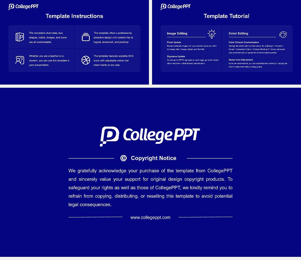 Tezpur University Course/Courseware Creation PPT Template16:9 ratio PPT effect preview image5