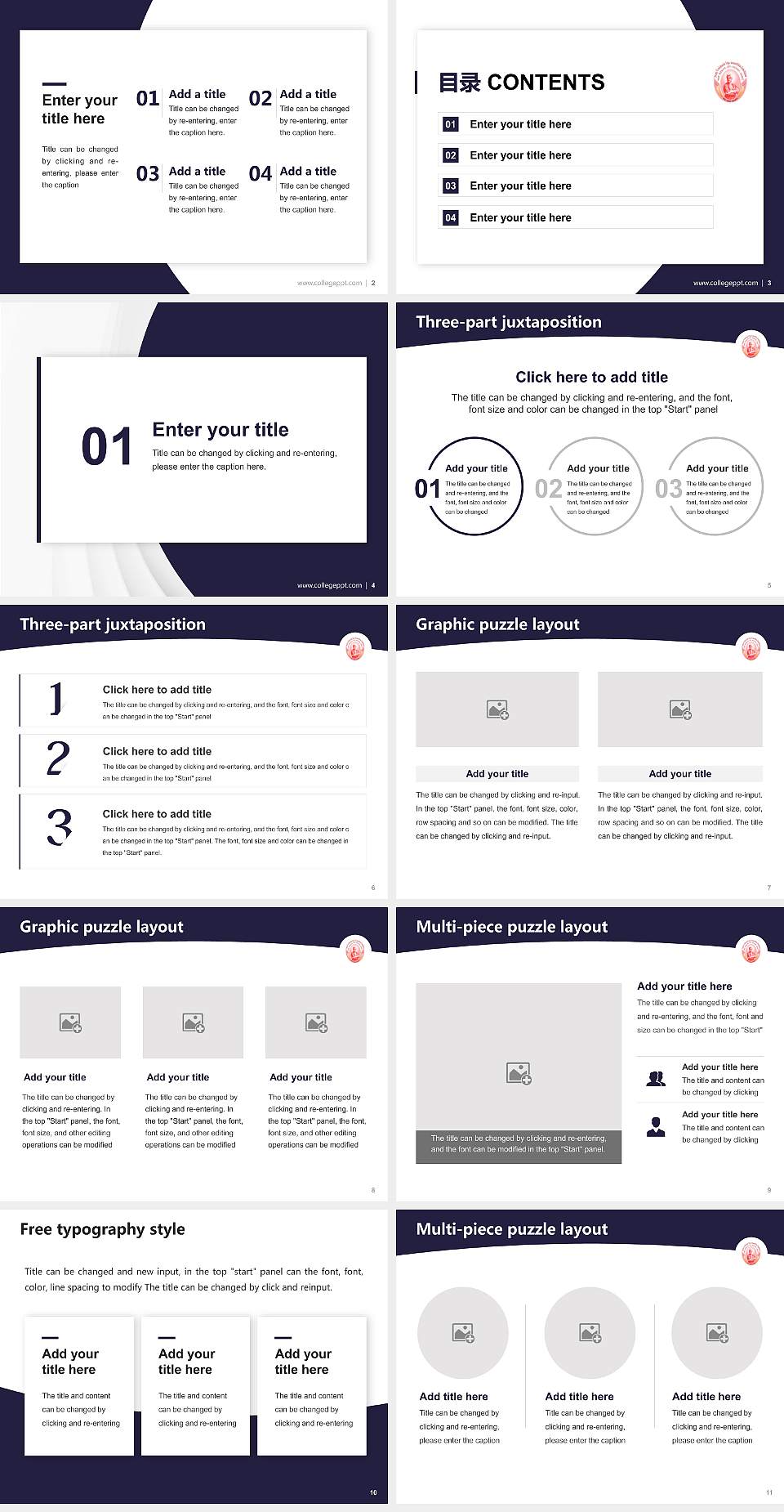 Swami Vivekananda Yoga Anusandhana Sansthana Academic Presentation/Research Findings Report PPT Template4:3 ratio PPT effect preview image2