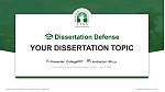 Tata Institute of Social Sciences(Tuljapur Campus) Disputation Powerpoint Vorlage
