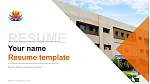 Swarnim Startup & Innovation University Resume PPT Template