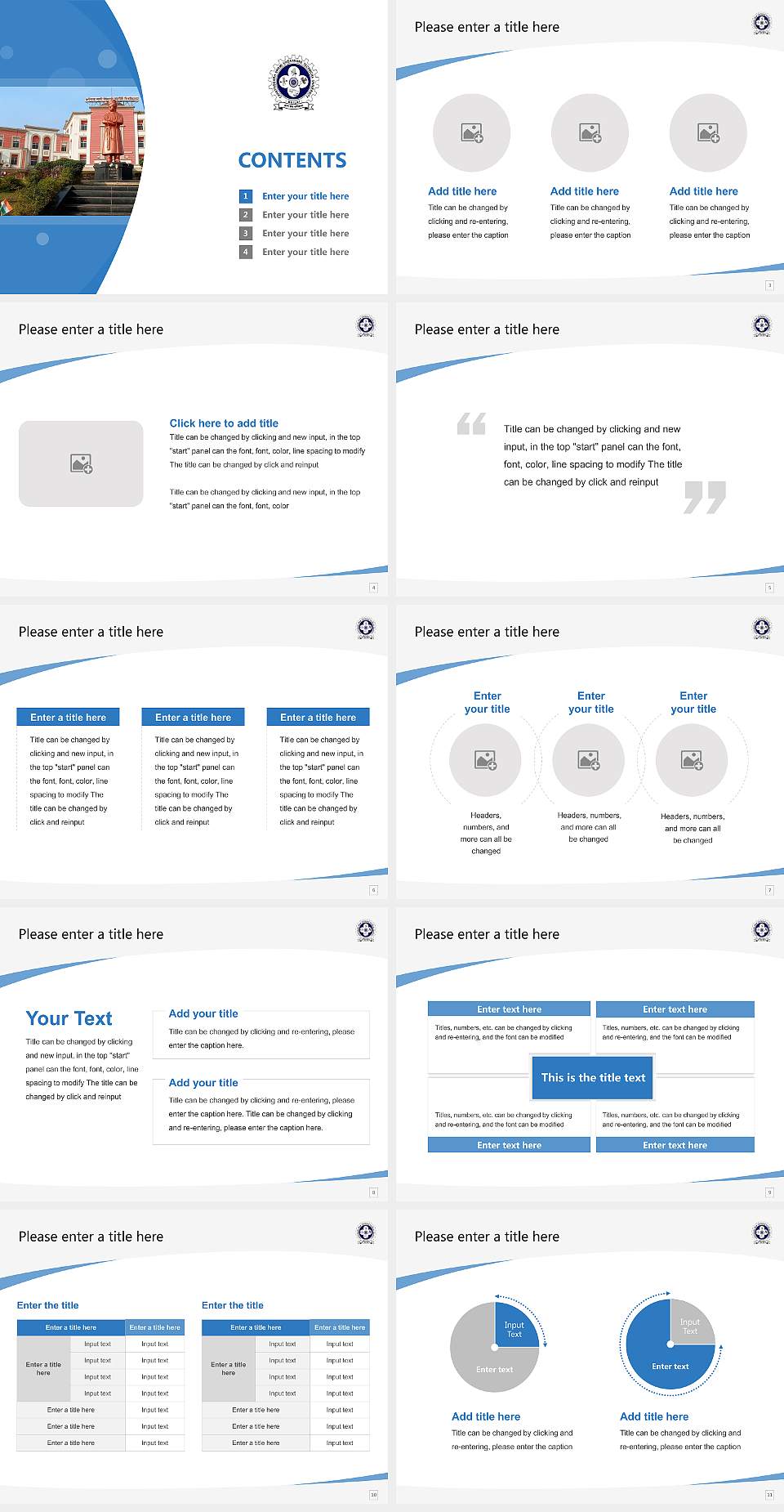 Chhattisgarh Swami Vivekanand Technical University Course/Courseware Creation PPT Template4:3 ratio PPT effect preview image2