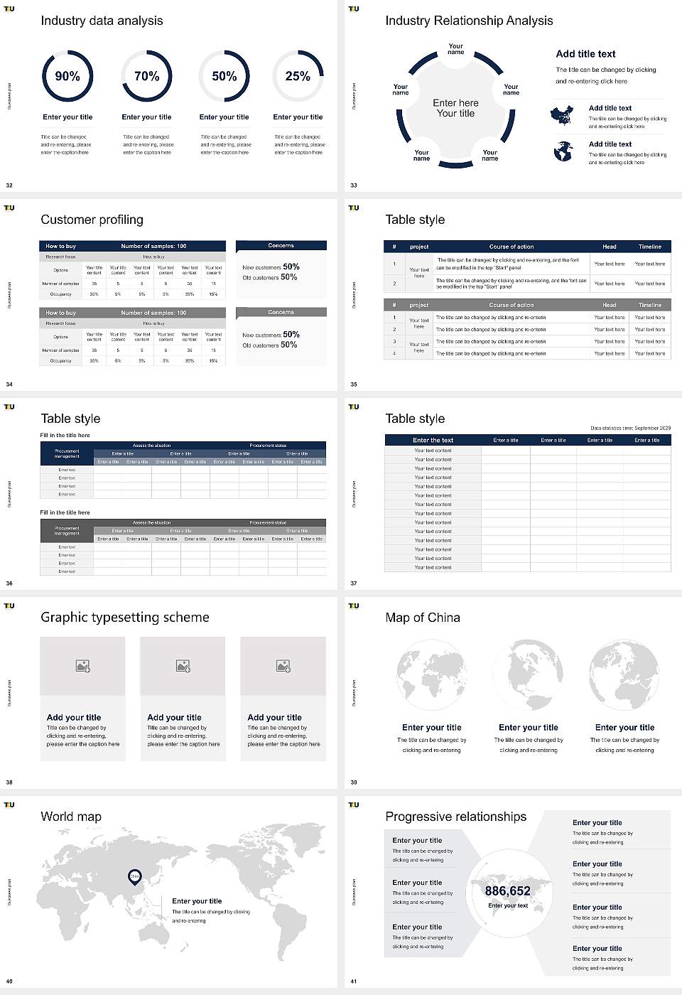 The University of Trans-Disciplinary Health Sciences and Technology Competition/Entrepreneurship Contest PPT Template16:9 ratio PPT effect preview image5