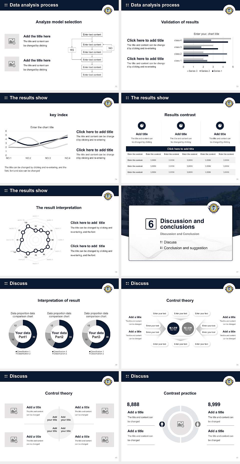 Tilak Maharashtra Vidyapeeth Graduation Thesis Defense PPT Template4:3 ratio PPT effect preview image5