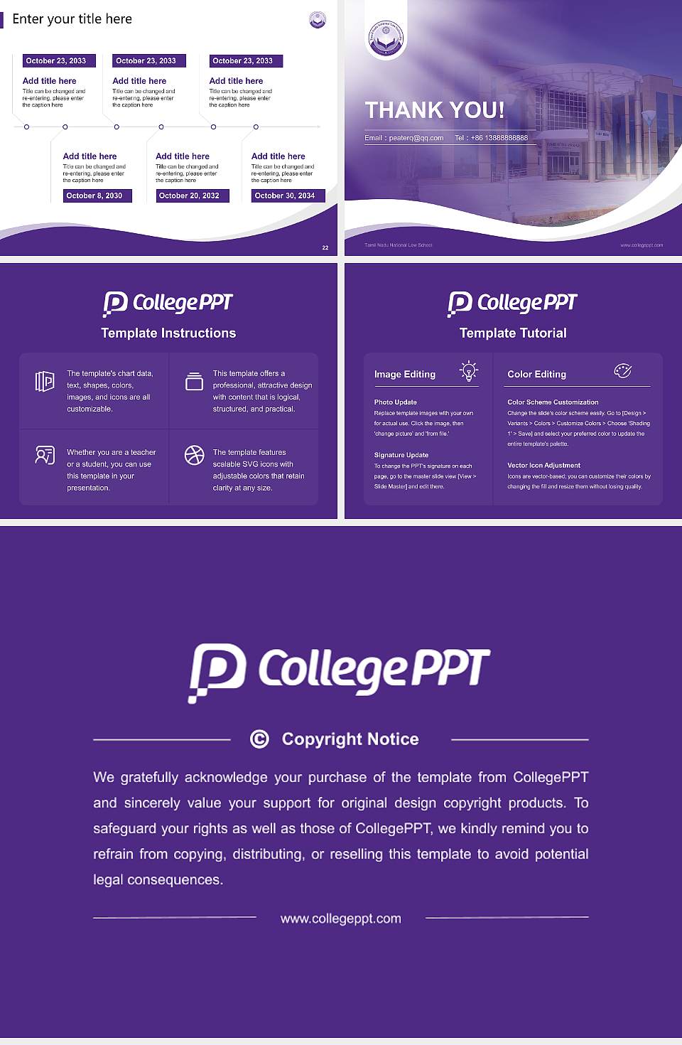 Tamil Nadu National Law School Lecture Sharing and Networking Event PPT Template4:3 ratio PPT effect preview image4