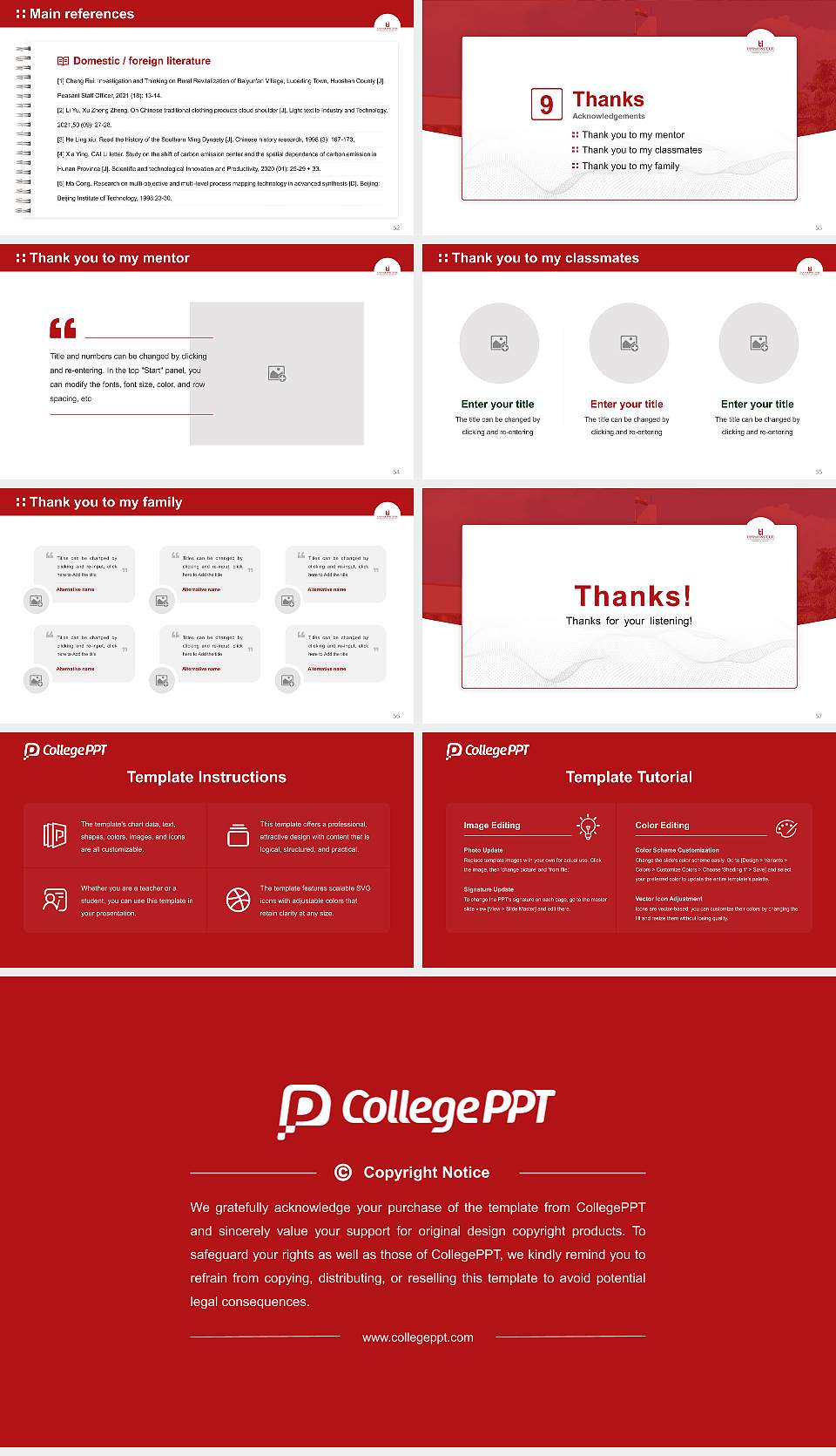 Thapar Institute of Engineering & Technology Graduation Thesis Defense PPT Template16:9 ratio PPT effect preview image7