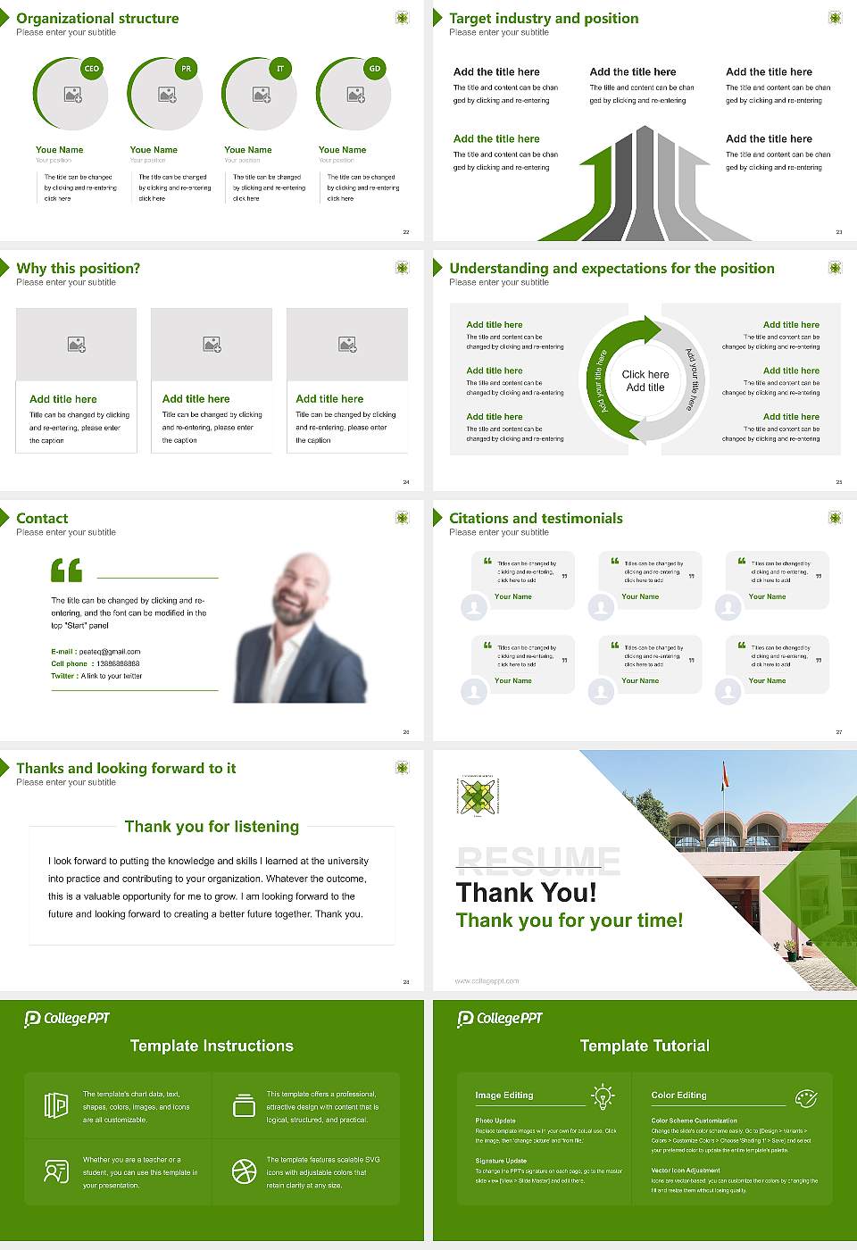 Deenbandhu Chhotu Ram University of Science and Technology Resume PPT Template16:9 ratio PPT effect preview image4