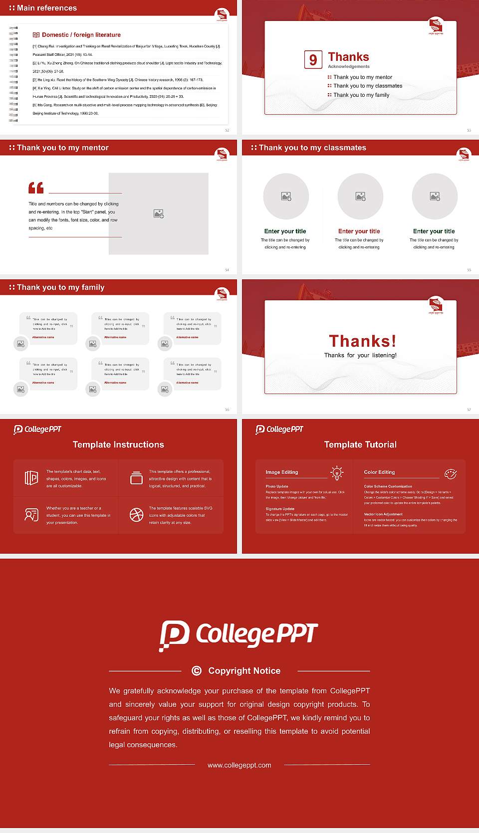 Symbiosis International Graduation Thesis Defense PPT Template16:9 ratio PPT effect preview image7